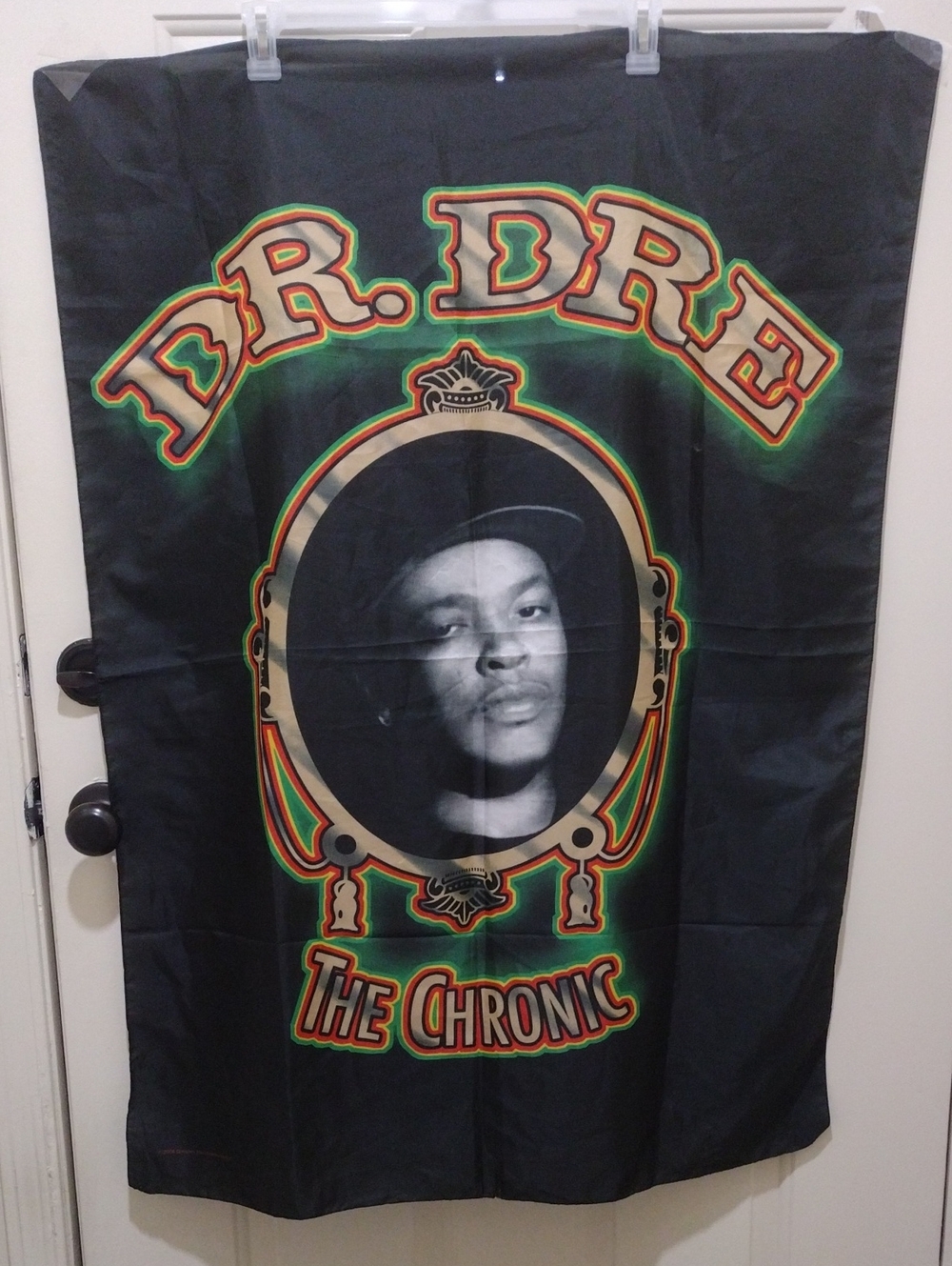 🟢Rare Vintage Dr.Dre The Chronic Banner/Tapestry 2006 Made  In Italy
